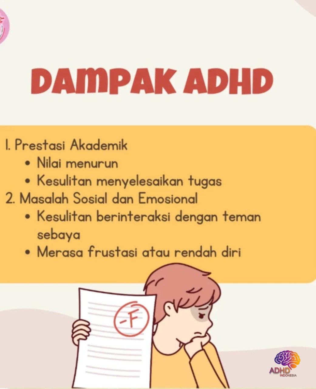 Dampak ADHD terhadap Proses Belajar Anak di Kota Sungai Penuh